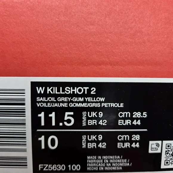 New Nike Killshot 2 Women's Shoes Size 11.5 - Picture 8 of 8